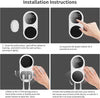 Double Automatic Sensing Toothbrush Box