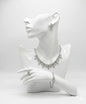 Floral Square Crystal Jewelry Set